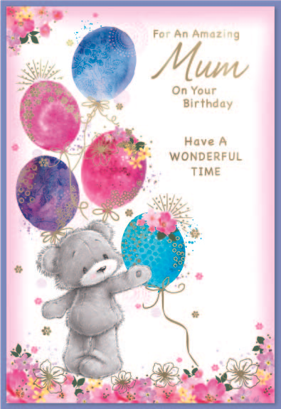 Simon Elvin 6 Pack Cards C50 Birthday Mum