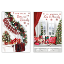 Poppyhill 12 Pack Cards C50 Christmas Son & Family