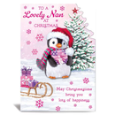 Prelude 6 Pack Cards C50 Christmas Nan Penguin
