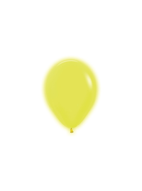 Sempertex 50 Pack Latex Balloons Neon Yellow 5