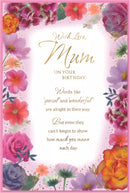 Simon Elvin C75 birthday cards for mum, set of 6, featuring colorful designs and heartfelt messages for Mother's Day.