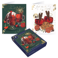 Luxury Christmas Cards Be Merry 15pk