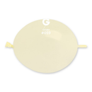 Gemar 100 Pack Latex Balloons Glink Ivory 6