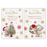 Poppyhill 12 Pack Cards C50 Christmas Mum Cute