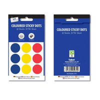 288 Sticky Dots Coloured