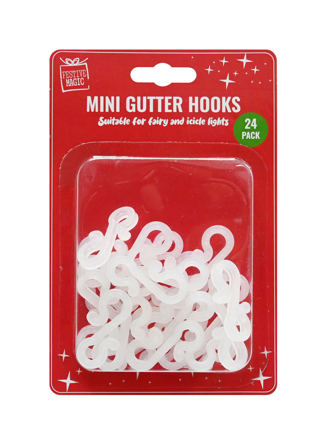 Uncle Bills 24 Pack Gutter Hooks Mini