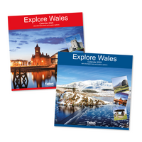 Calendar Square Explore Wales 2027 12pk
