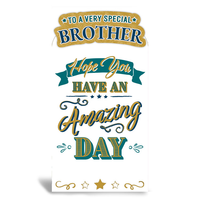 Prelude Platinum C55 Birthday Brother 6pk