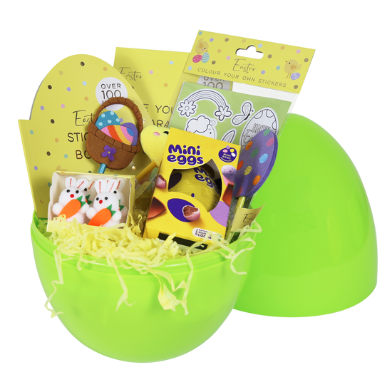 Plastic Egg Jumbo 14" Easter Green