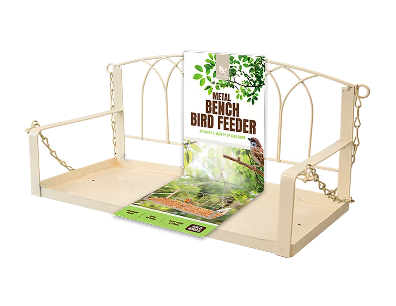 Bench Bird Feeder 12x30x13.5cm