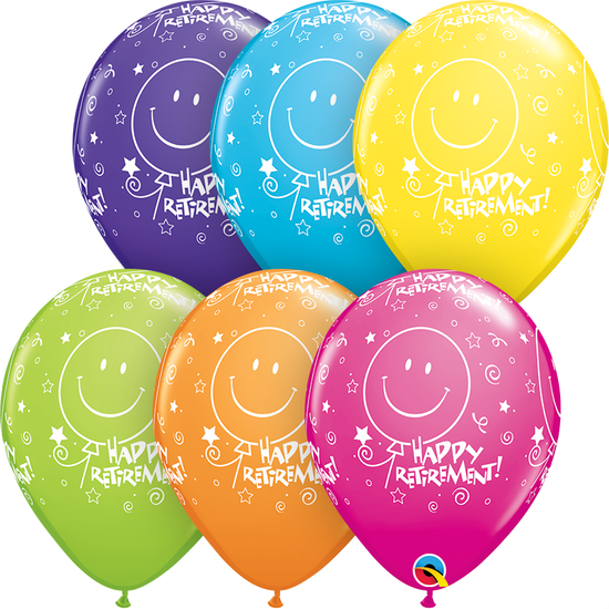 Qualatex Retirement Tropical 11" Latex 25pk