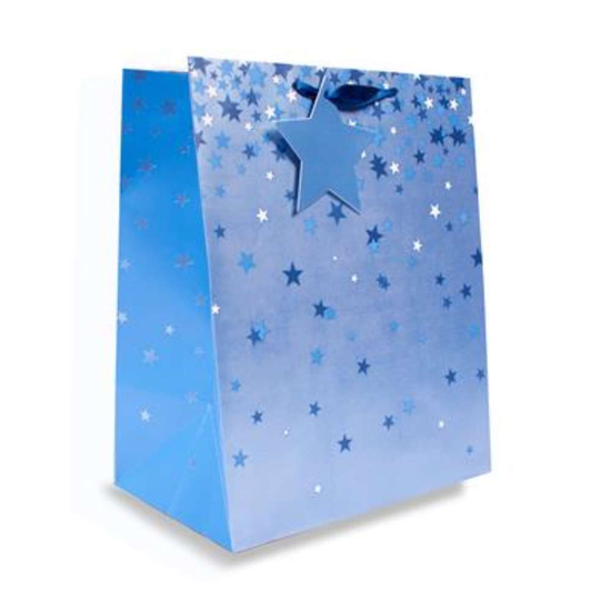 6pk Gift Bags X-Large Portrait Star