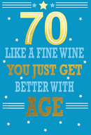 Simon Elvin C50 Birthday Age 70 6pk