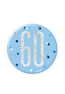 Unique Badge Blue Glitz Age 60 3