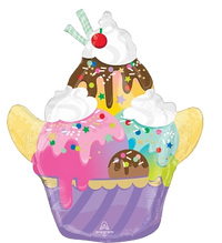 Anagram Foil Balloon Ice Cream Sundae 26