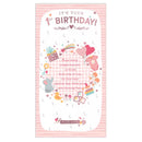 Prelude 6-pack birthday cards featuring age 1 design, colorful graphics, and festive themes for celebrating a first birthday.