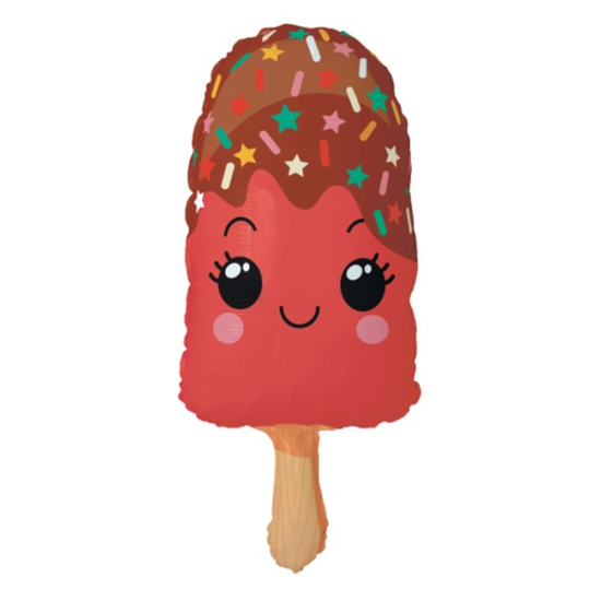 Jumbo Red Ice Cream Lolly 25" Foil Balloon