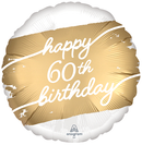 Anagram Golden Age 60 18" Round Foil Balloon