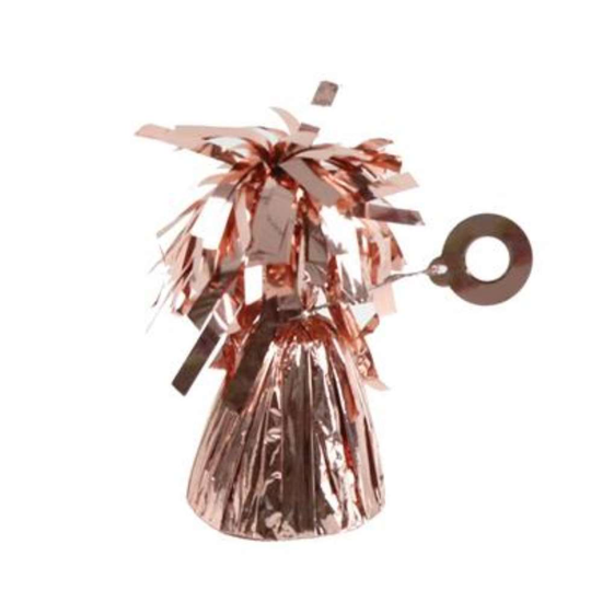 Amscan Tassel Balloon Weight Rose Gold 170g