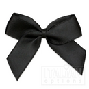 Satin Black Ribbon Bows 5cm 12pk