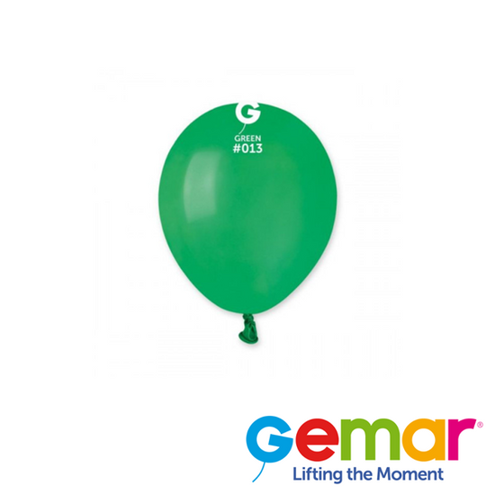 Gemar Standard Dark Green 5" Latex Balloons 50pk