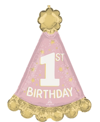 Anagram Miss One-derful Hat 34" Foil Balloon