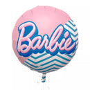 Unique Foil Balloon Barbie 18-inch foil balloon featuring a colorful Barbie design, perfect for celebrations and parties.