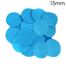 Confetti Round Bio-Degradable 15mm 14g Turquoise