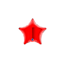 Grabo Foil Balloon Red Star 4"
