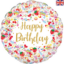 Pick n Mix Birthday 18" Round Foil Balloon