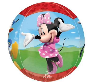 Anagram Foil Balloon Orbz Mickey Clubhouse 16