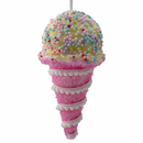 Davies Products Bauble Pastel Ice Cream 10x20cm
