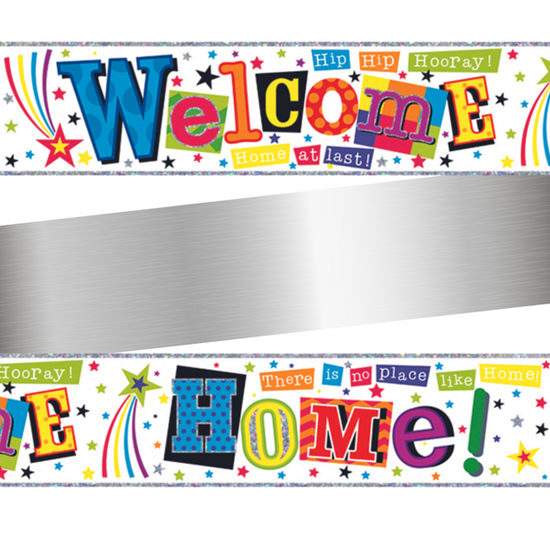 Simon Elvin Banner Welcome Home 9ft