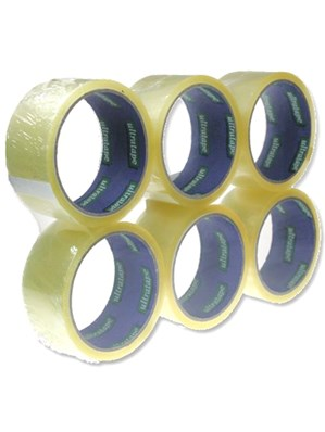 Ultratape 6 Pack Tape Clear 48mm x 40m