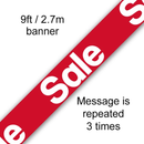Oaktree Banner Sale Red 9ft