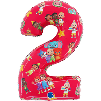 Grabo Foil Balloon Cocomelon Number 2 26"