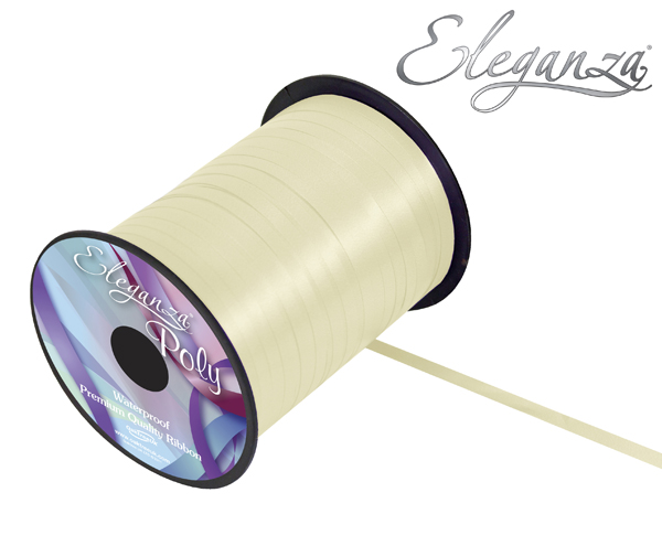 Eleganza Ribbon Cream 5mm x 500yds