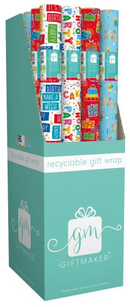IG Design Group 50 Pack Rollwrap Happy Birthday 3M