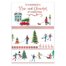Prelude 6 Pack Cards Christmas C50 Nan & Grandad