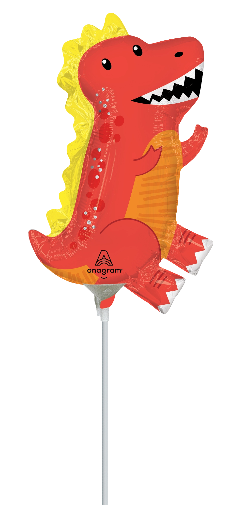 Anagram Cool Dinos 13" Air Fill Foil Balloon