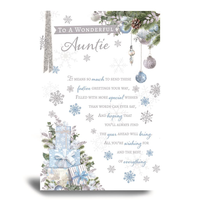 Prelude 6 Pack Cards C75 Christmas Auntie Presents