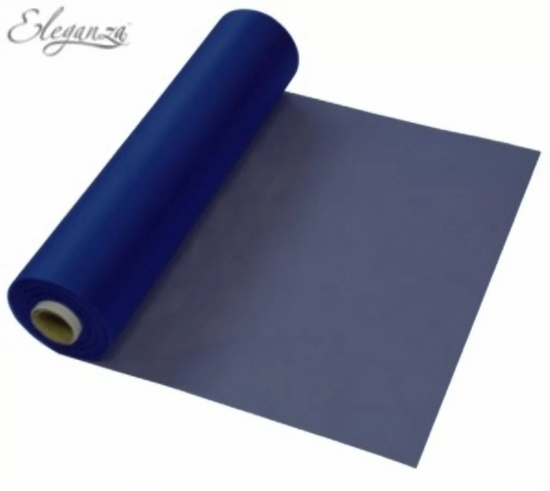 Eleganza Organza Roll Blue 25m