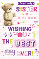 BGC C75 Birthday Sister 6pk
