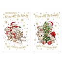 Poppyhill C50 Christmas From All The Family 12pk