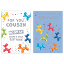 Poppyhill C50 Birthday Cousin 12pk