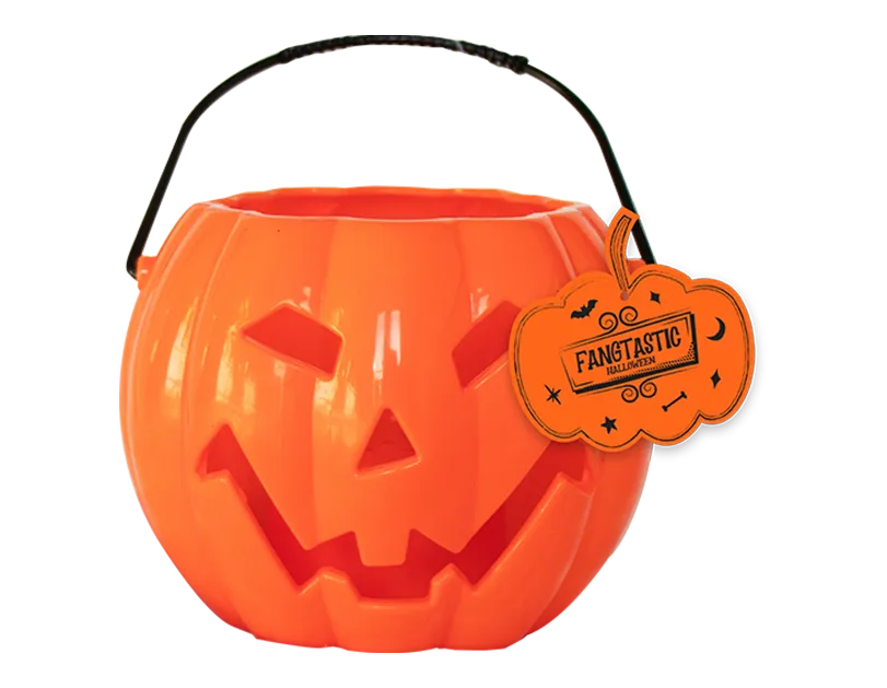 Pumpkin Cauldron Light 10x8cm