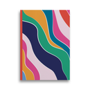 Notepad Colour Waves A4 Lined 80Gsm 100 Sheets
