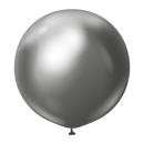 Kalisan Mirror Space Grey 36" Latex Balloons 2pk