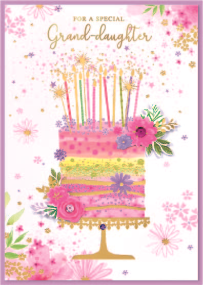Isabel's Garden C50 Birthday Granddaughter