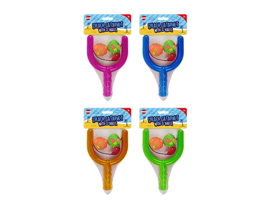 Splash Catapult W/2 Balls (Colour May Vary)